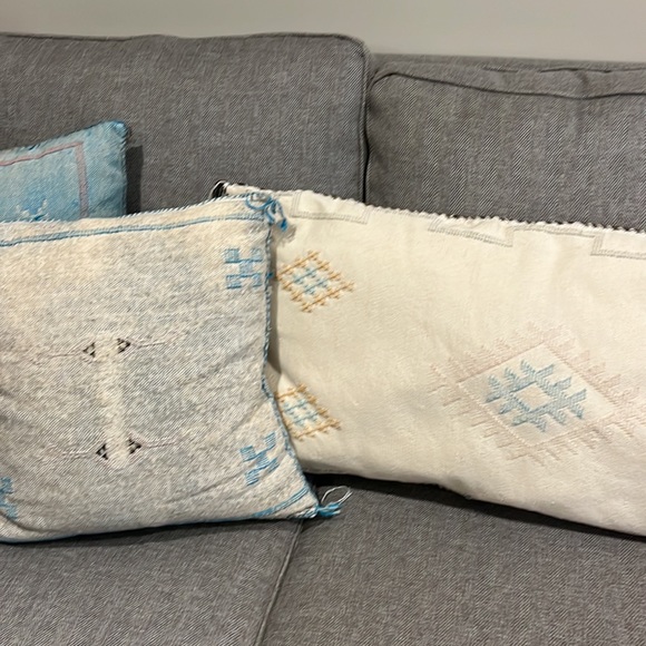 Turkish lumbar kilim pillow - Picture 2 of 4